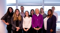 OCD team from left to right: Rachel Freemont, M.D., Ph.D.; Marina Gershkovich, Ph.D.; Reilly Kasyer, M.D.; Sarah Altman-Ezzard, B.A; Dianne Hezel, Ph.D.; Helen B. Simpson, M.D., Ph.D.; Rachel Middleton, B.A.; Martha Katechis, B.S.; Michael Wheaton, Ph.D